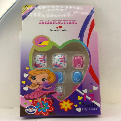 Barbie Pack Kids Nail Art