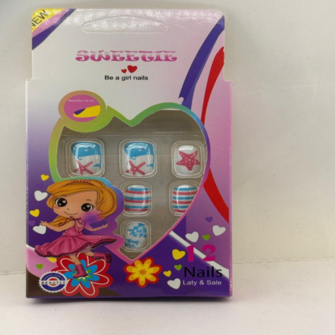 Barbie Pack Kids Nail Art