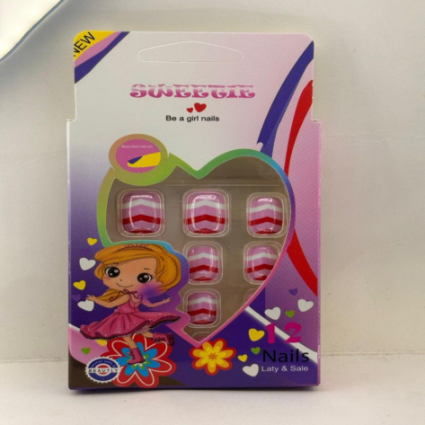 Barbie Pack Kids Nail Art